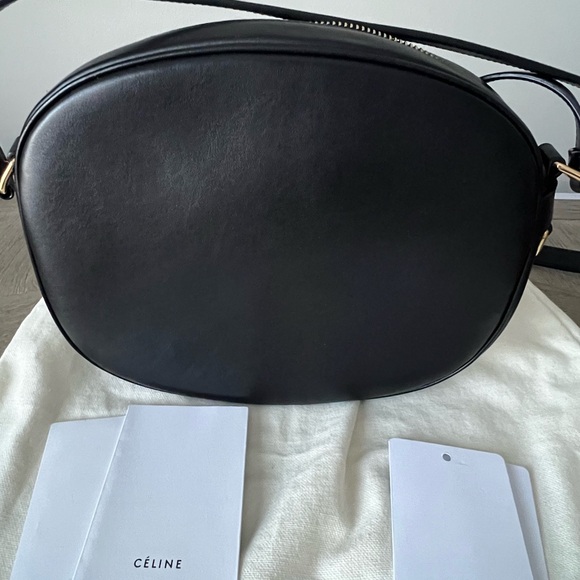 SOLD Celine Black Quilted Leather Shoulder/Crossbody Bag - Picture 11 of 13
